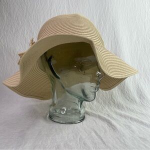 Renato Balestra Women’s Floppy 100% Paper/Straw Beach Wear Pool Side Hat